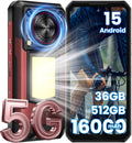 OUKITEL WP56 Rugged Smartphone 5G - Massive Battery and Outdoor Ready