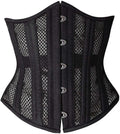 SHAPERX Women's Underbust Waist Training Corset - Heavy Duty Hourglass