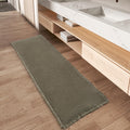 Upgraded Waffle Runner Rug 17ft x 72ft - Super Absorbent Non Slip Bath