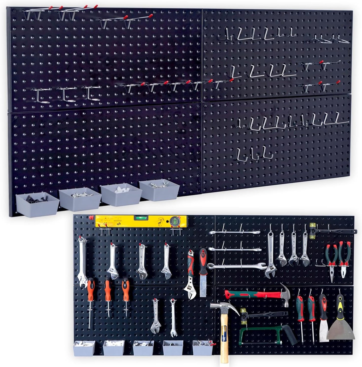 Wallmaster Pegboard Organizer for Garage Storage Solutions