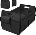 Trunk Organizer for Car - Collapsible 72L Multi-Compartment Storage