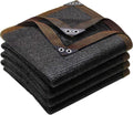 winemana Black Shade Cloth 90% 5x20 FT Mesh Tarp - Cooler Garden Shade