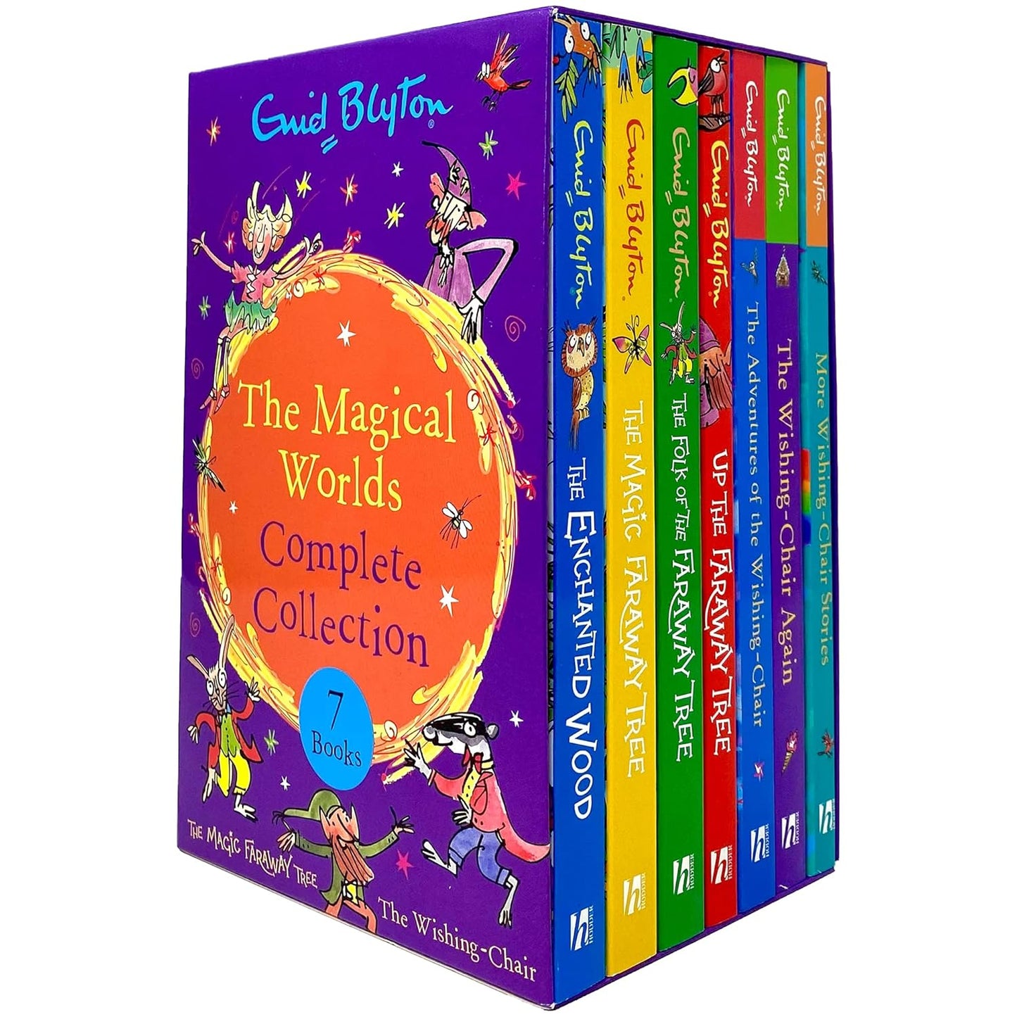 Enid Blyton Magical Worlds Complete Collection 7 Books Box Set