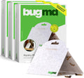 BugMD Pantry Moth Traps - Non-Toxic Sticky Glue Traps for Moths