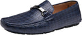 Crocodile Print Men's Loafers Slip On Shoes - Comfortable Driving