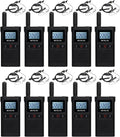 Retevis RB28 Walkie Talkies with Earpiece - Clear School & Business