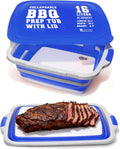 KITCHEN PERFECTION Collapsible XL Smoker & BBQ Prep Tub - 16L