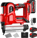 2 in 1 Cordless Brad Nailer Stapler - Versatile 21V Woodworking Tool