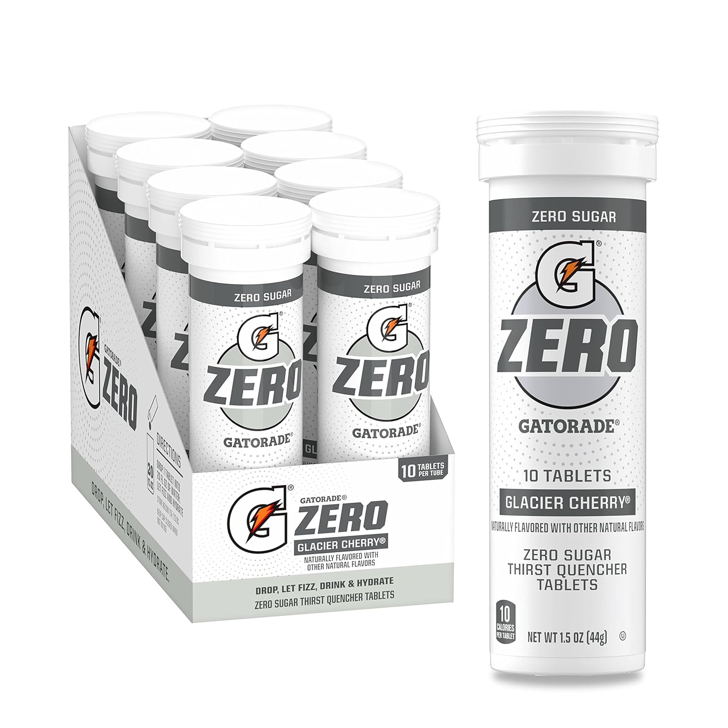 Gatorade Zero Tablets Glacier Cherry Flavor for Hydration Needs