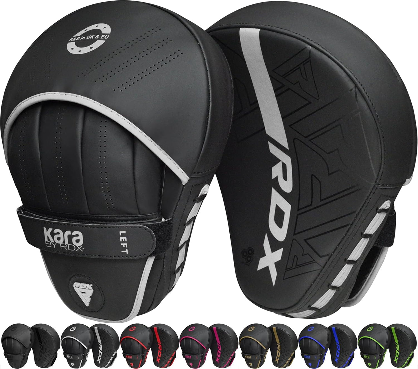 RDX Boxing Pads Curved Focus Mitts for Precision Training