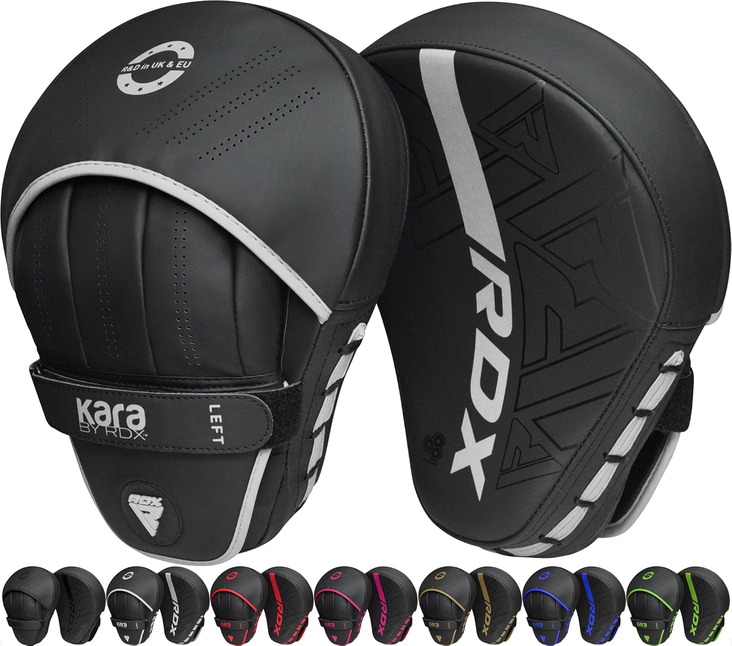 RDX Boxing Pads Curved Focus Mitts for Precision Training