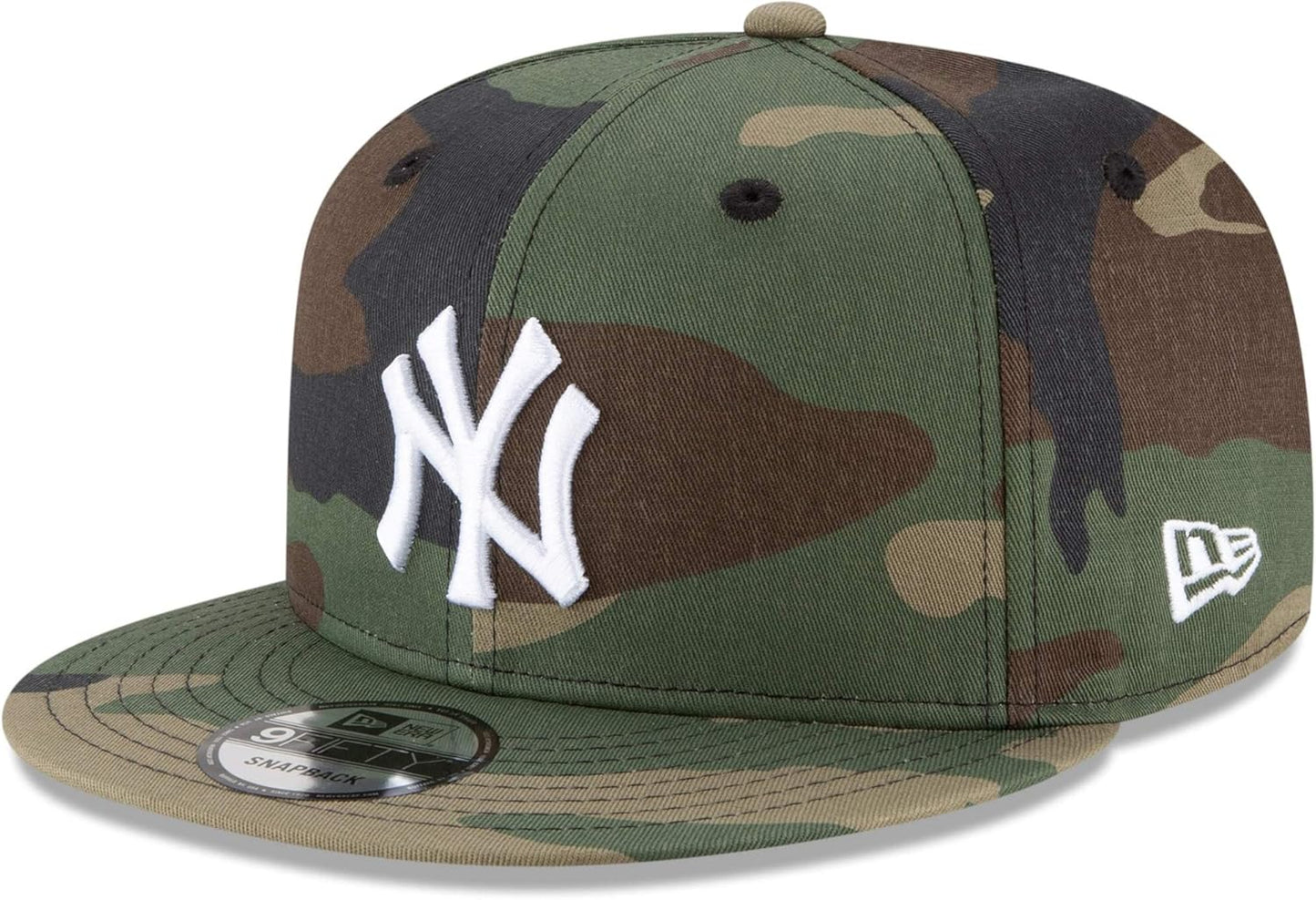New Era MLB 9Fifty Camo Primary Logo Adjustable Snapback Hat