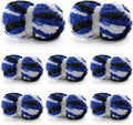 Chunky Yarn for Hand Knitting - Soft Super Bulky 8 Pack
