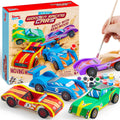 DIY Wooden Race Cars Craft Kit - Build & Paint 4 Cars