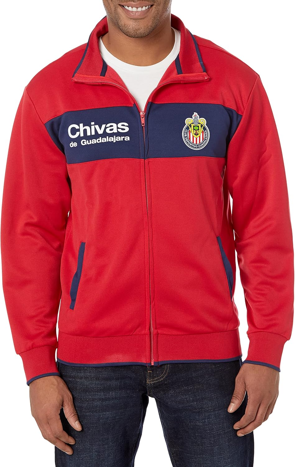 Chivas Official Soccer Team Track Jacket - Unisex Adult Style