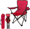 Pacific Play Tents Ruby Red Kids Super Folding Chair - Compact Comfort