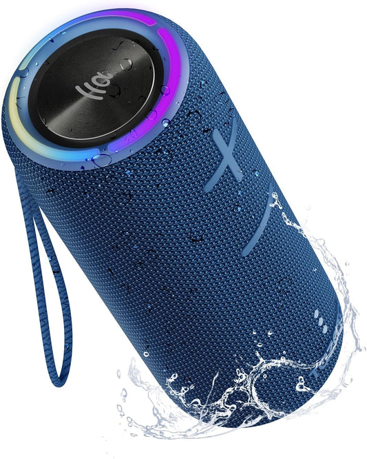 IPX7 Waterproof Bluetooth Speaker with 30W HD Sound and TWS