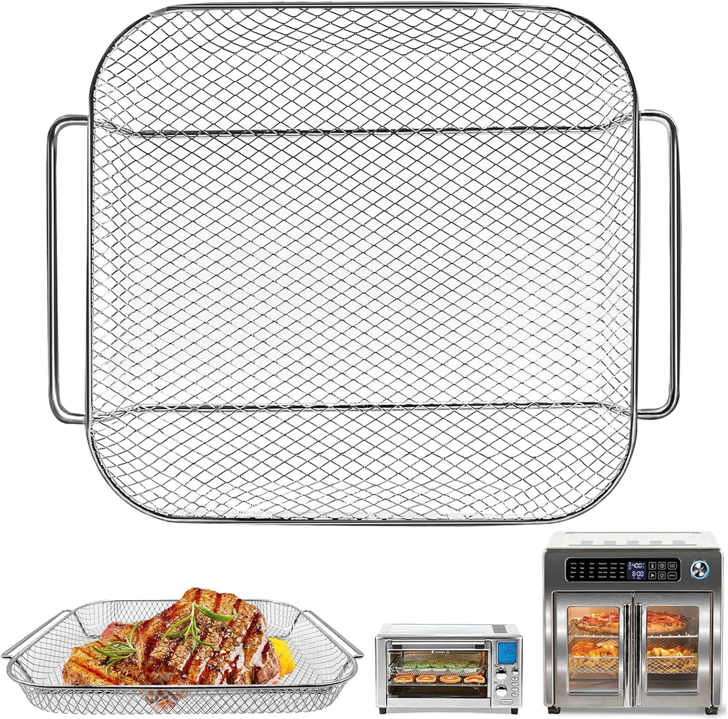Extra Large Steel Air Fryer Basket for Emeril Lagasse Everyday 360 26 QT Air Fryer