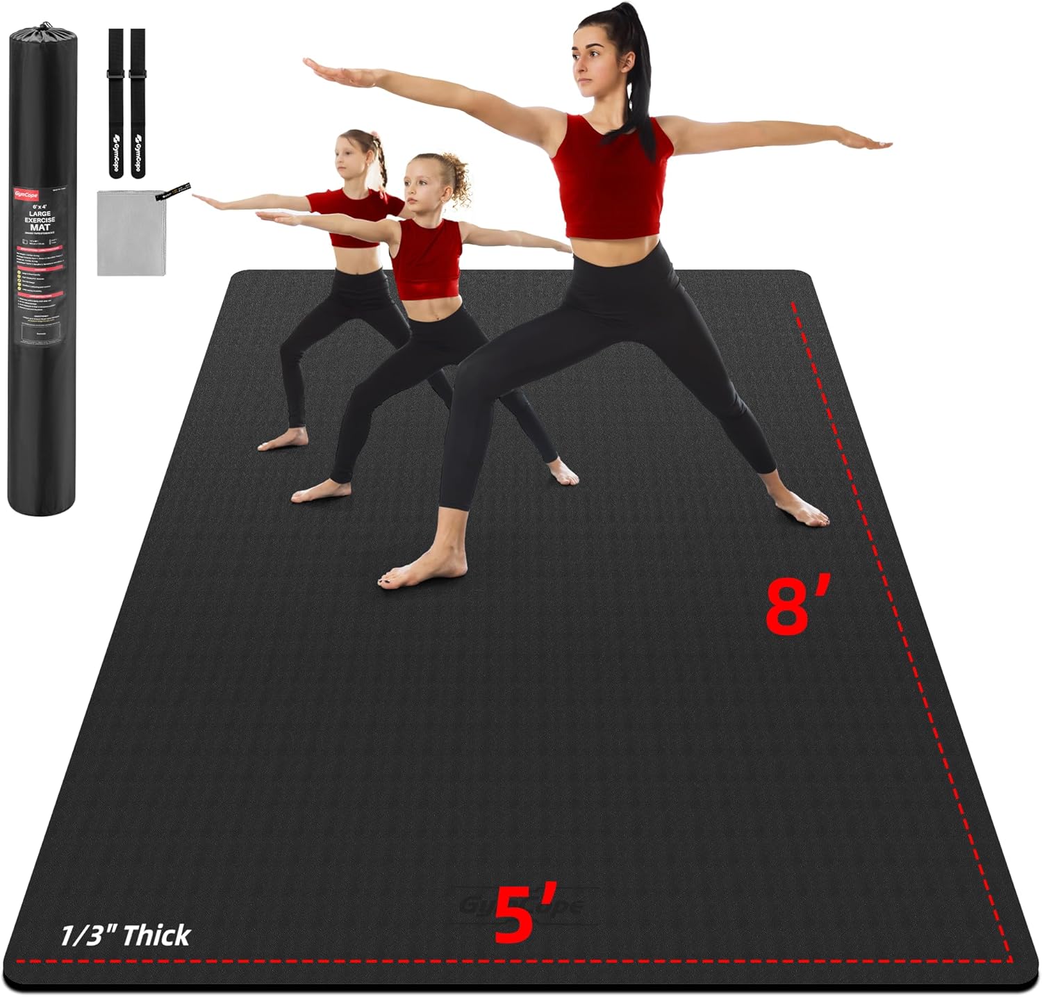 Extra Thick Non-Slip Yoga Mat by GymCope