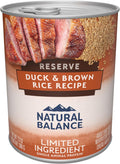 Natural Balance Duck & Brown Rice Wet Dog Food - Limited Ingredient