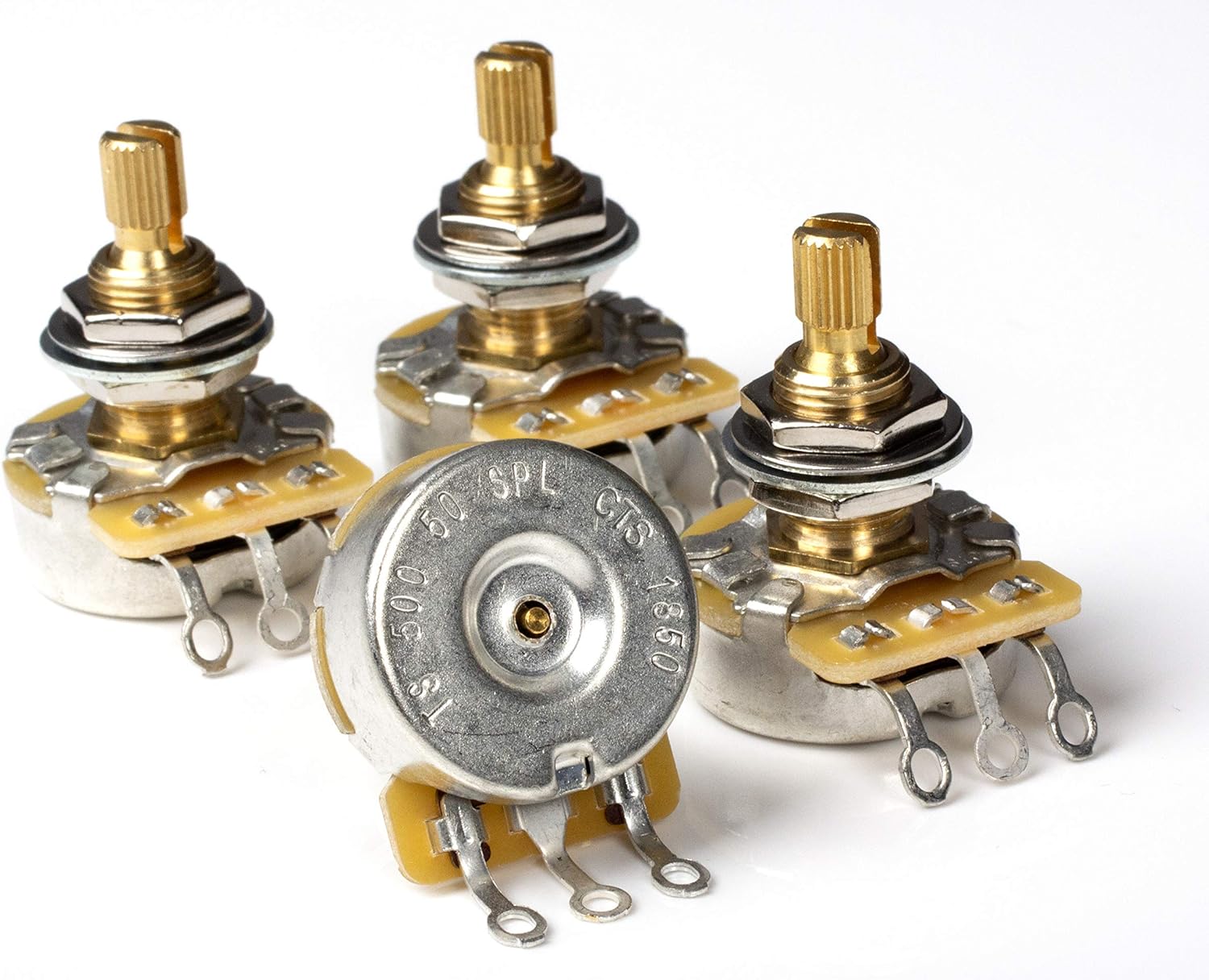 CTS Pot 500k Audio Long Split Shaft for Guitar Tone Control