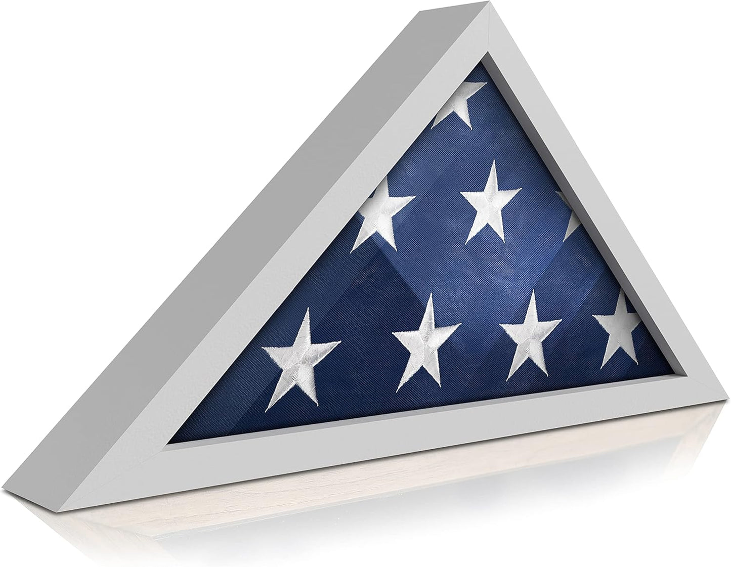HBCY Creations Flag Display Case for 5ft x 9.5ft Burial Flag
