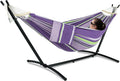 Double Hammock with Stand for Outside - Heavy Duty 2 Person Relaxer
