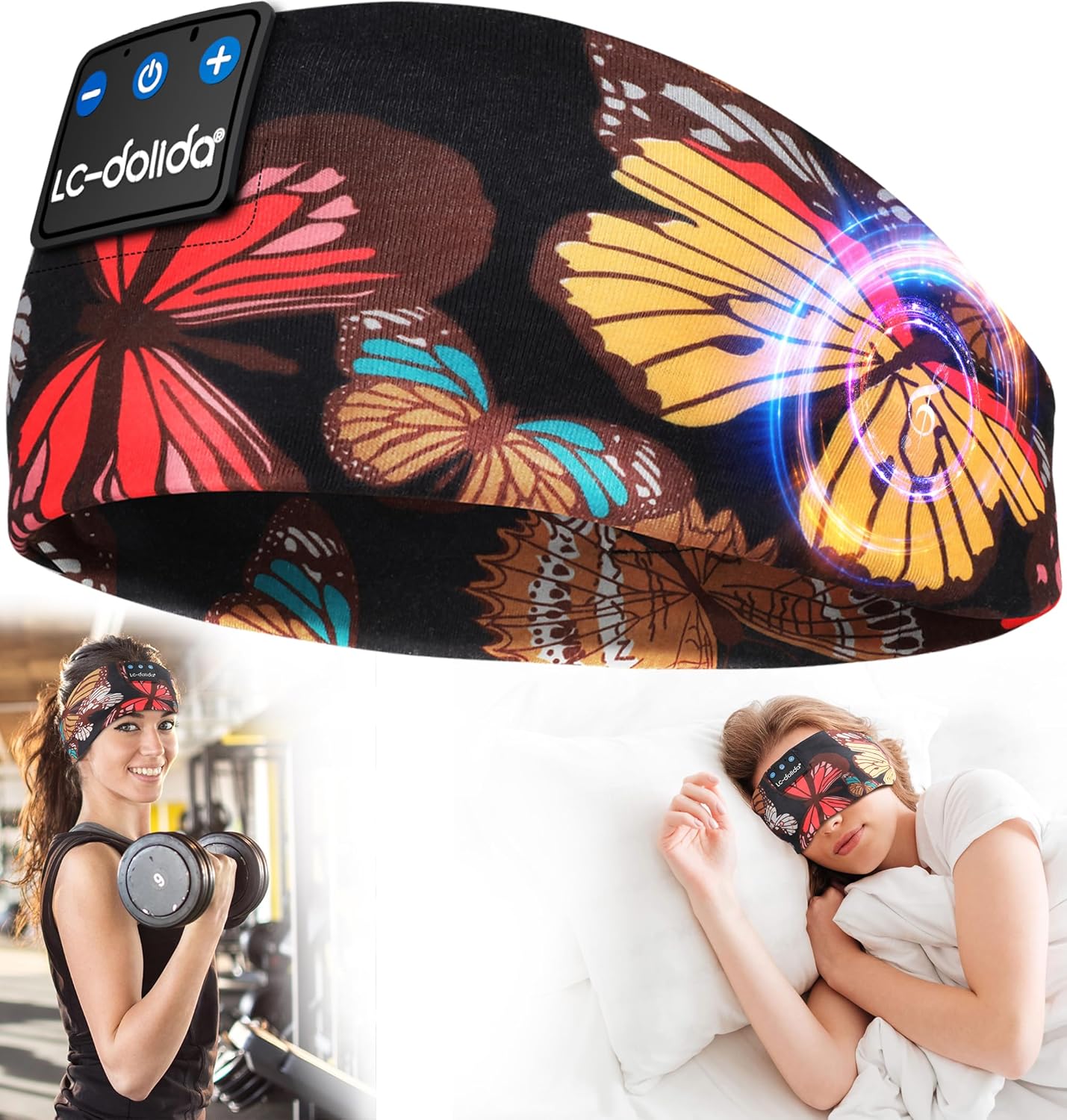 Wireless Bluetooth Sleep Headband for Relaxation