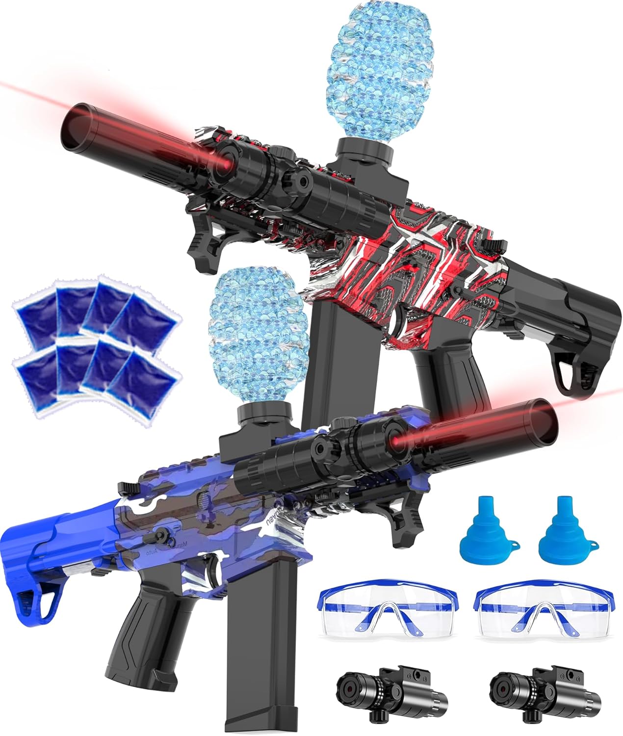 High Speed Automatic Splatter Ball Blaster for Outdoor Fun