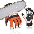 Chainsaw Gloves 12-Layer Protection - Cut-Resistant Work Gloves