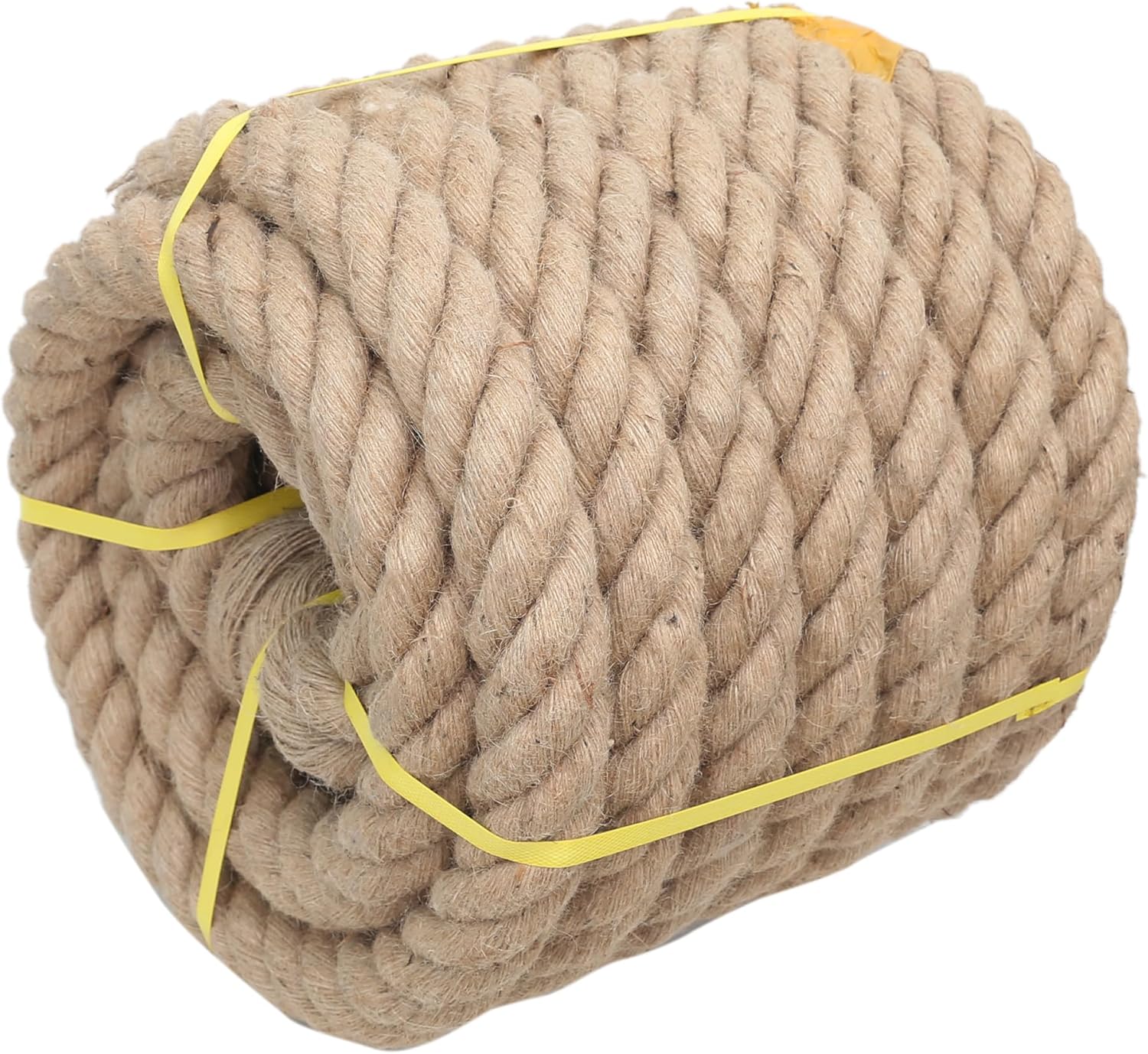 Natural Jute Rope 2 Inch x 25Ft for Heavy Duty Projects