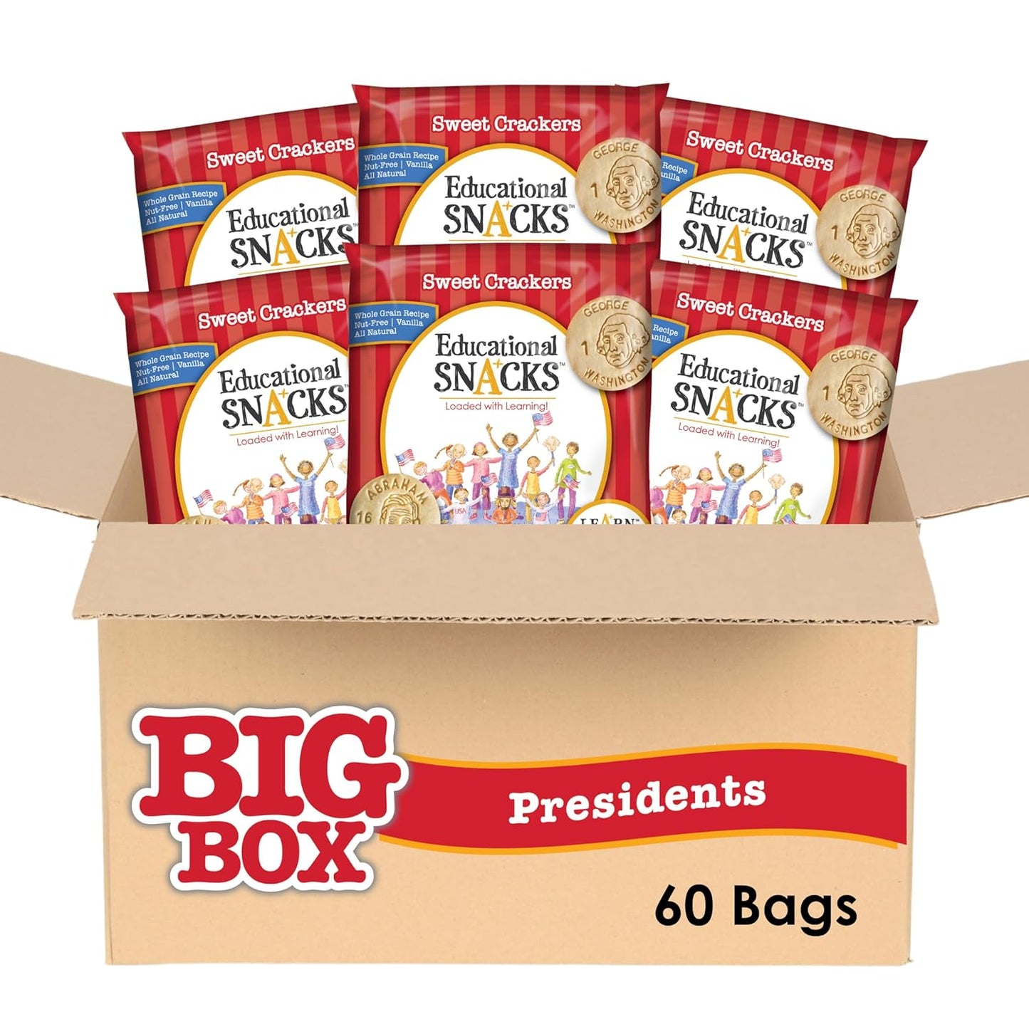 Educational Snacks for Kids Featuring U.S. Presidents Edition