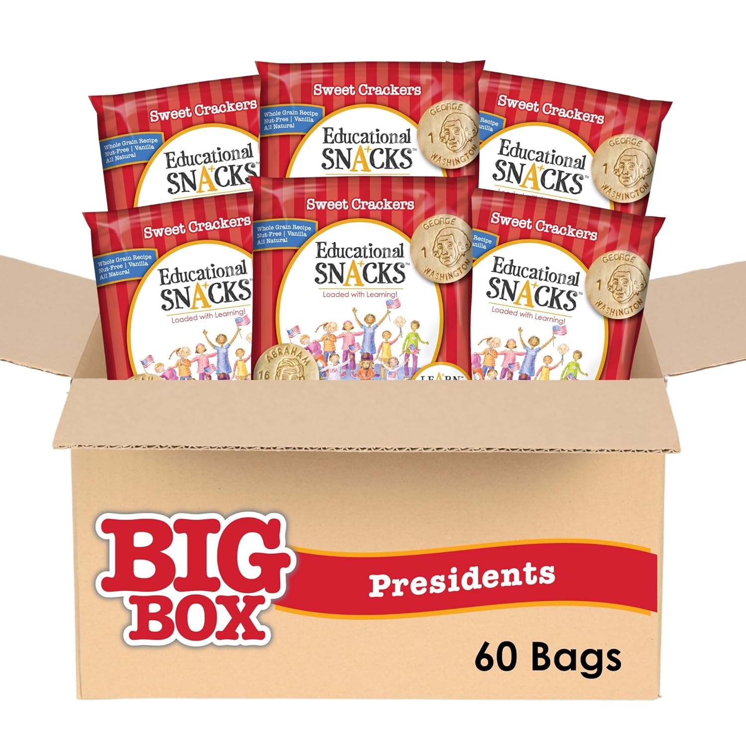 Educational Snacks for Kids Featuring U.S. Presidents Edition