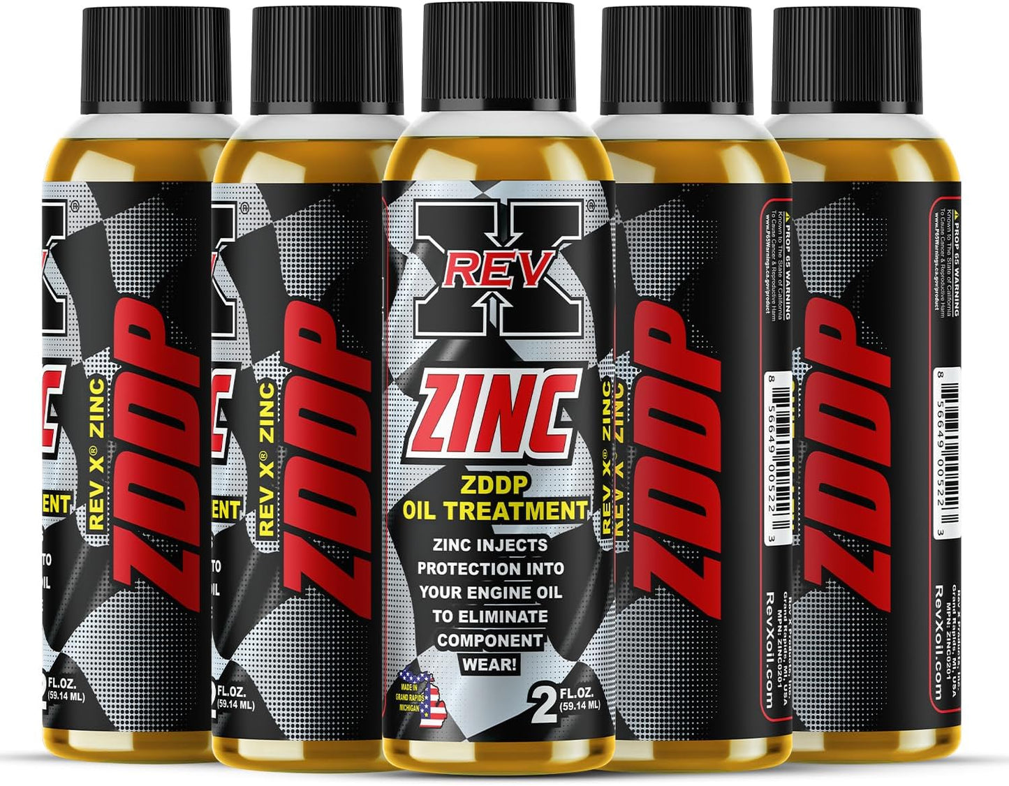 REV X ZDDP Oil Additive - Essential Protection for Engines
