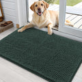 OLANLY Dog Door Mat for Muddy Paws 36x24 - Absorbent Chenille Mat