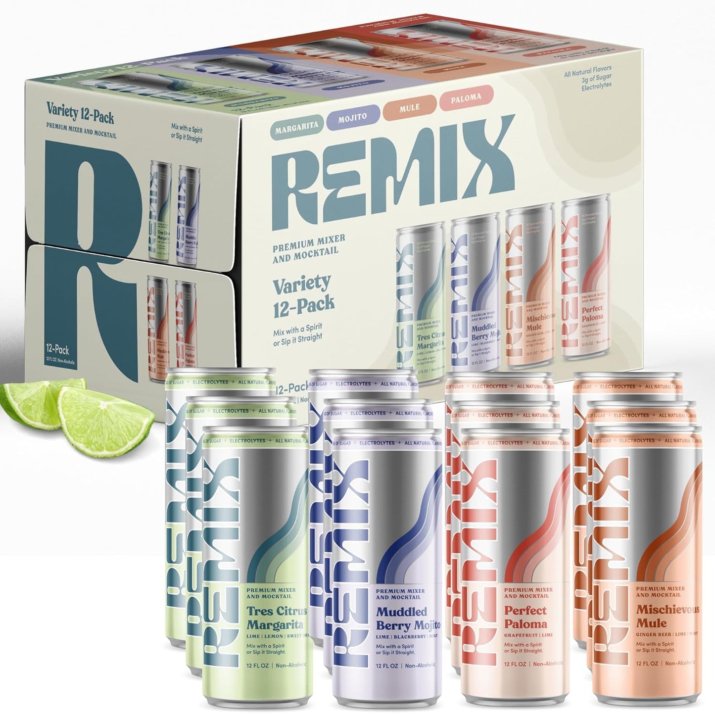 Remix Non-Alcoholic Drinks Variety Pack for Every Occasion