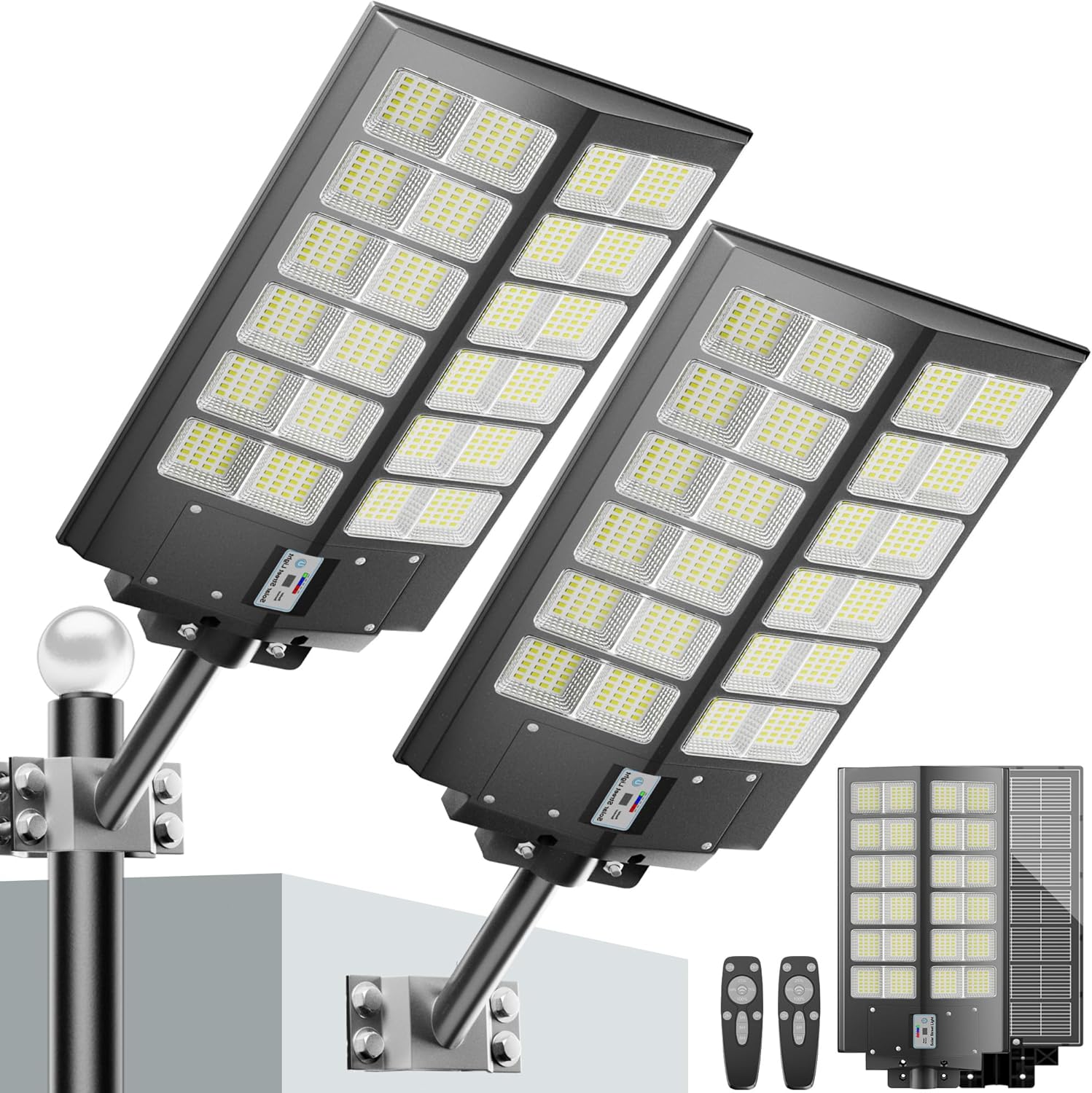Solar Street Lights Outdoor Waterproof 9000W for Any Environment