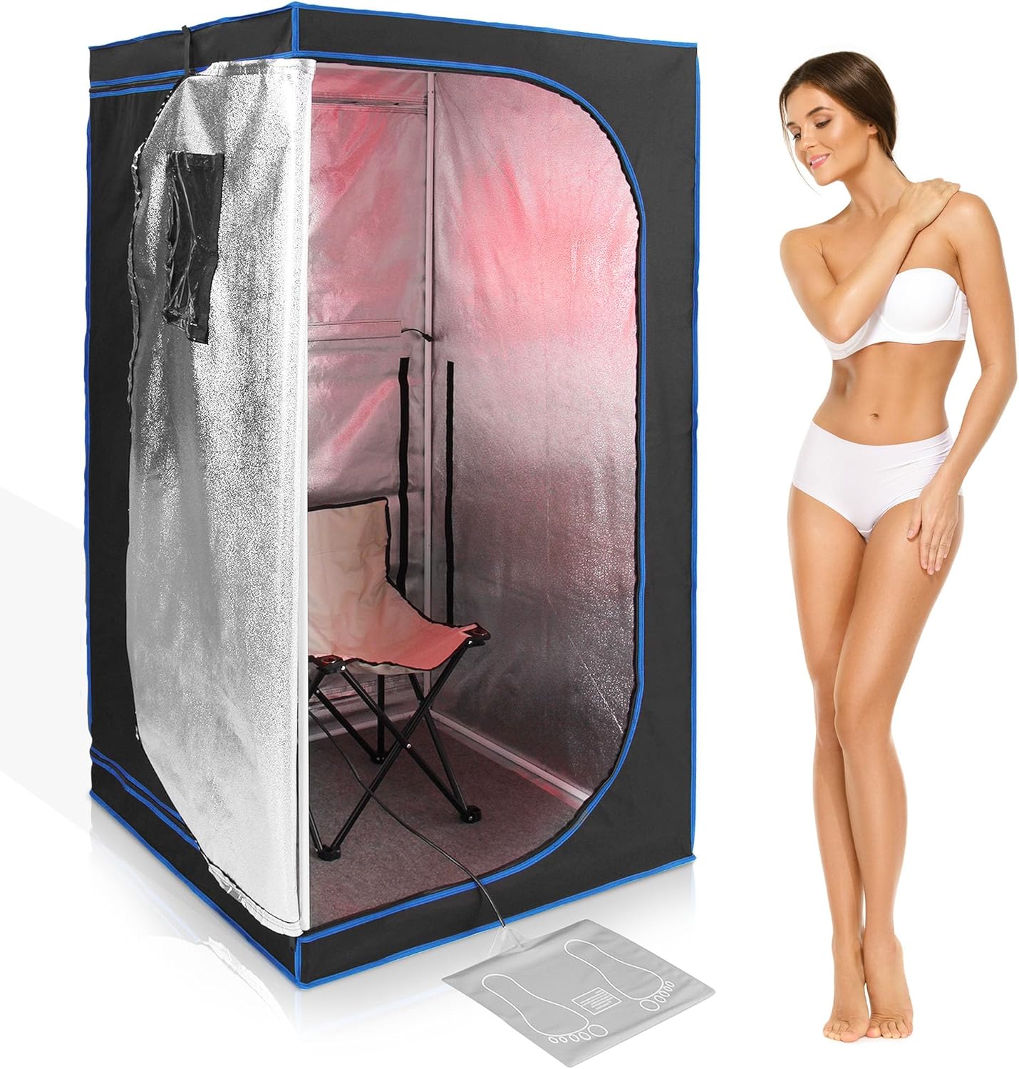 Portable Infrared Sauna for Home Therapy - SereneLife