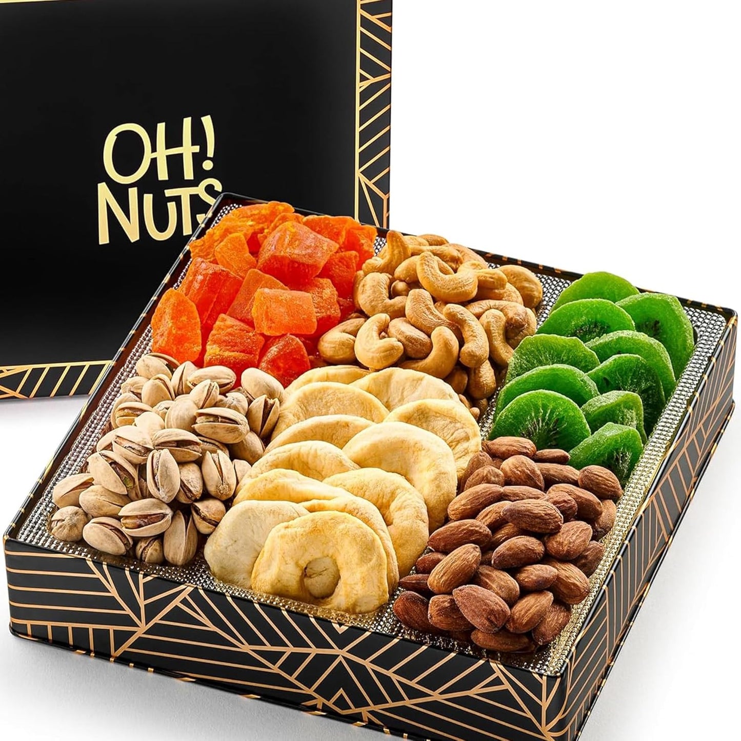 Oh! Nuts Dried Fruit and Nuts Gift Basket for Special Occasions