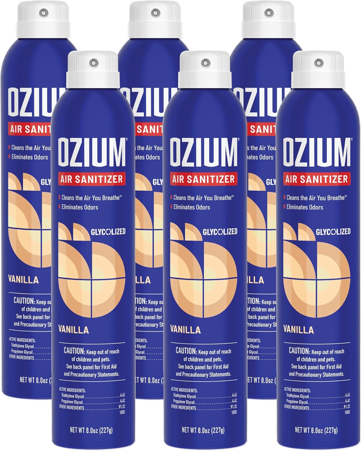 Ozium 8 Oz Air Sanitizer & Odor Eliminator for Homes and Cars