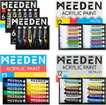 MEEDEN Acrylic Paint Set 48 Colors - Rich, Safe Pigments