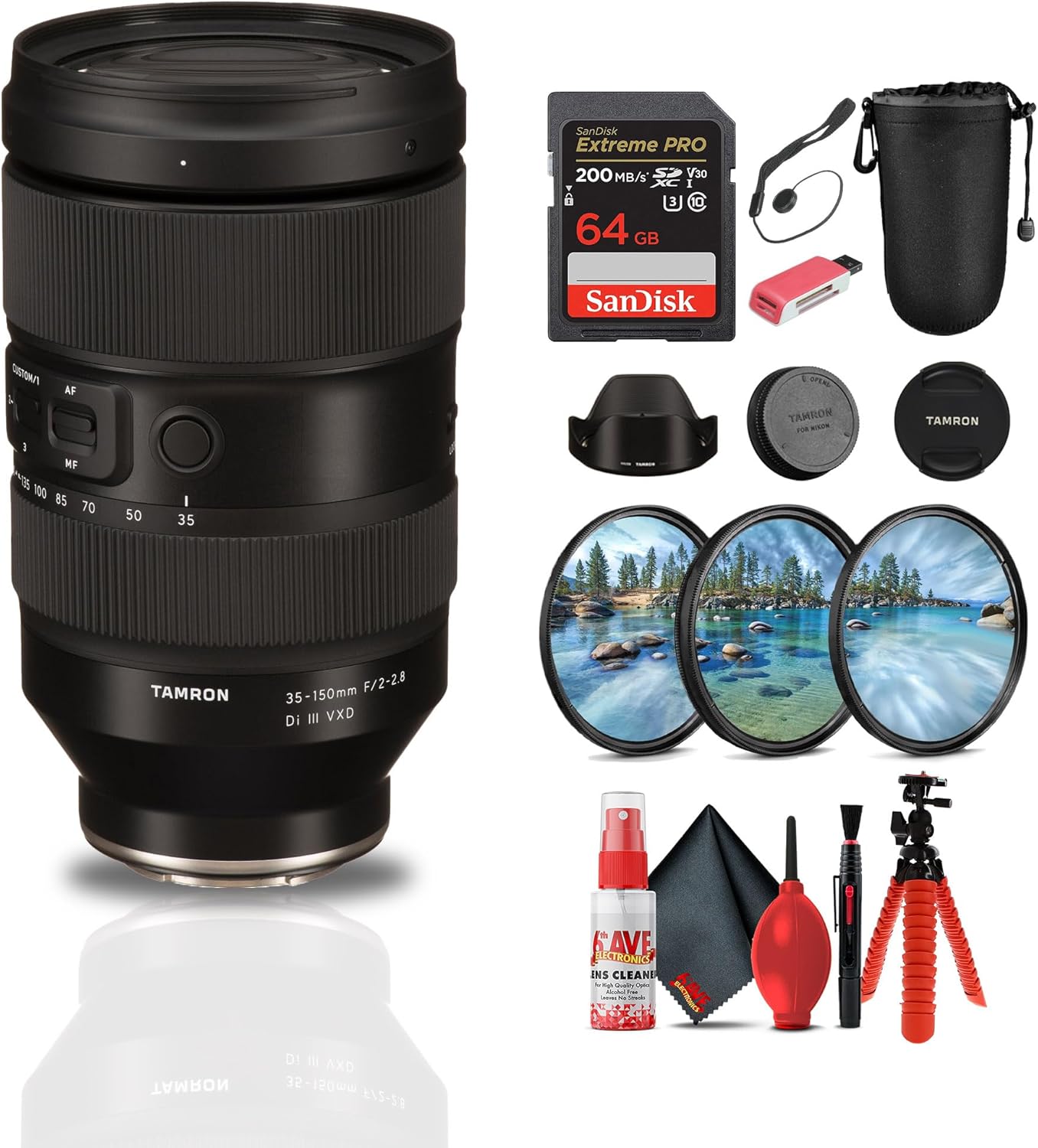 Tamron 35-150mm f/2-2.8 Di III VXD Lens for Nikon Z Users