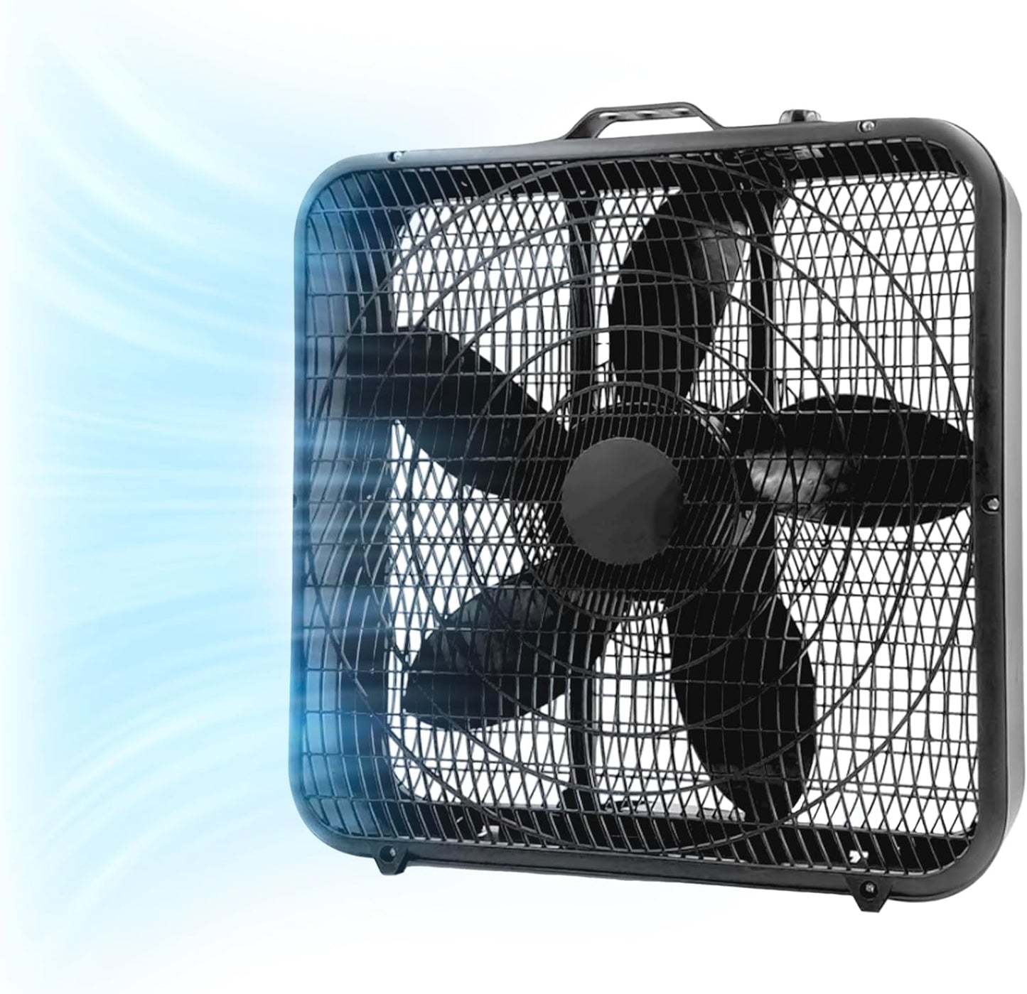 Comfort Zone 20 Inch Box Fan for Powerful Air Circulation