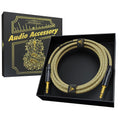 Gold Series Guitar Cable 10 ft - Kevlar Reinforced, Low Noise