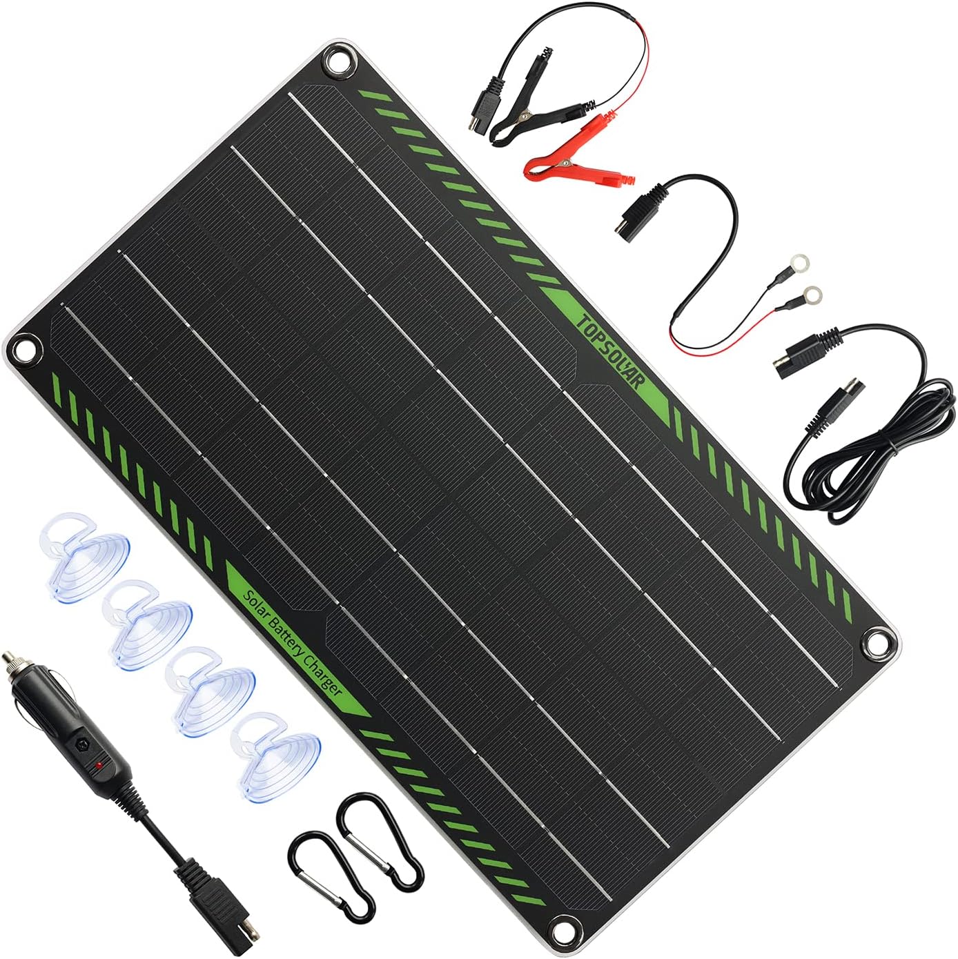 Portable Solar Car Battery Charger - Topsolar 10W