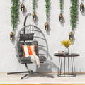 Relax in Style with GAOMON Gray Swing Chair