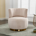 Comfy Swivel Club Chair - Beige Beauty