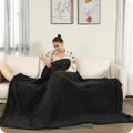 DUODUO Heated Electric Blanket for Cozy Warmth and Comfort