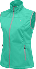 Little Donkey Andy Women's Lightweight Softshell Vest - Windproof