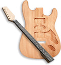 BexGears DIY Electric Guitar Kit: Mahogany Body, Maple Neck